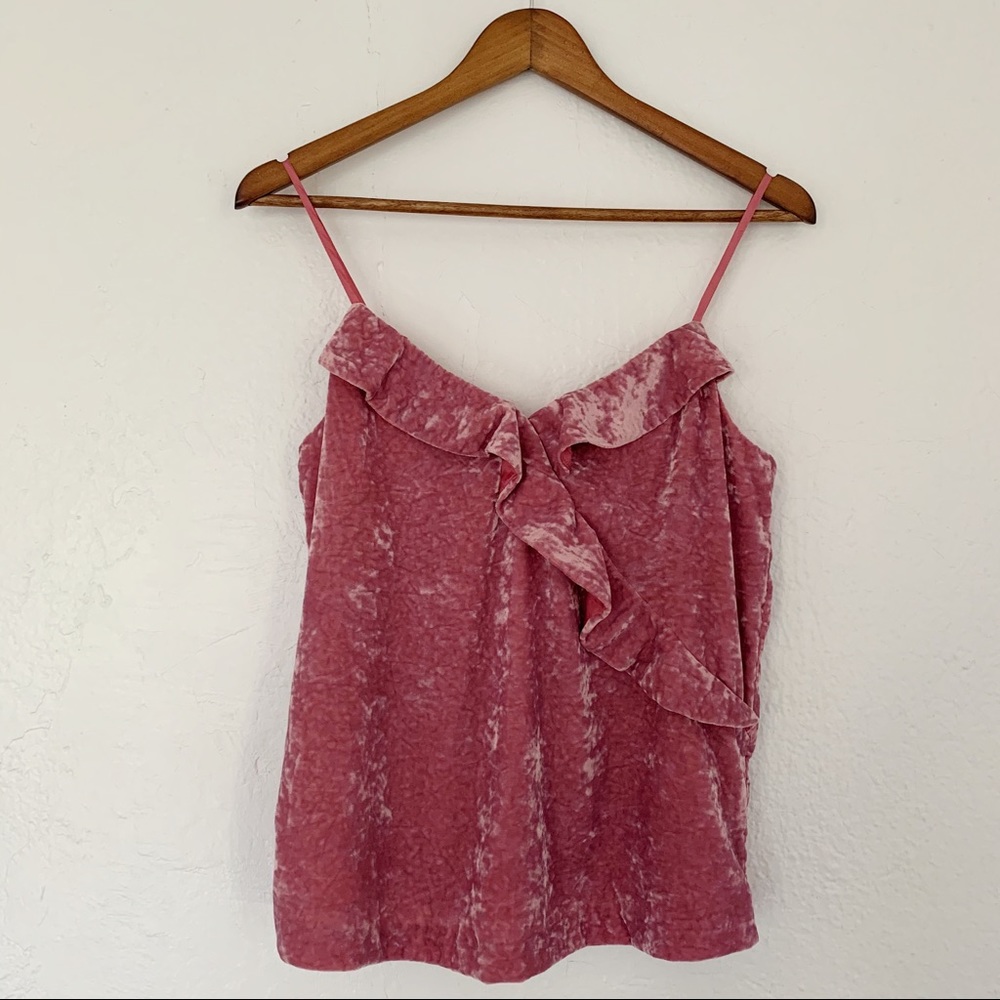 J.Crew Velvet Tank Size XS
